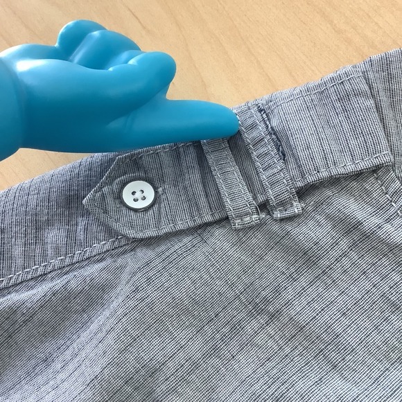 PD&C Paper Denim & Cloth Mens Blue Short Sleeve Button Up Shirt 2X - Picture 11 of 12